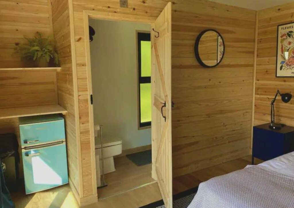mod pods of conwy garden modular buils airbnb outdoor north west wales high finishes