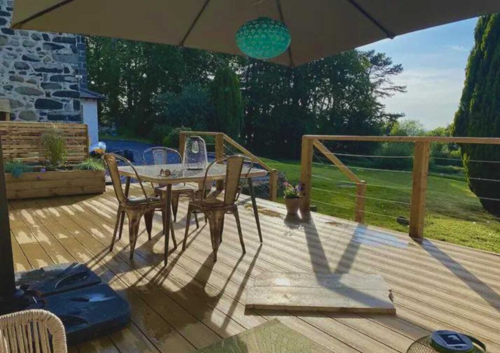 mod pods of conwy garden modular buils airbnb outdoor north west wales wooden