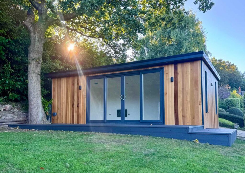 mod pods of conwy modular garden build room entertainment bar lounge north west wales diy