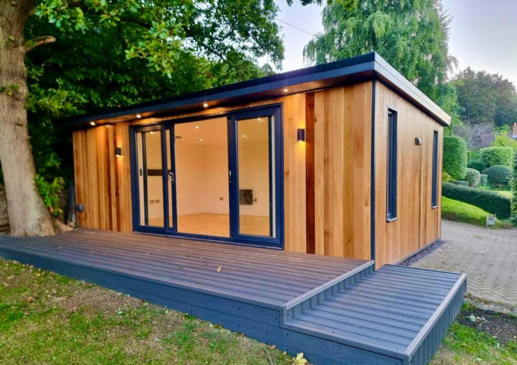 mod pods of conwy modular garden build room entertainment bar lounge north west wales top quality products